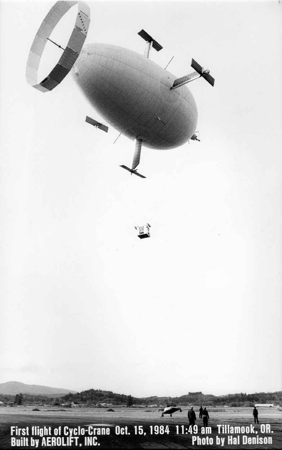 The Cyclocrane, a hybrid airship for heavy liftRob Crimmins' Site